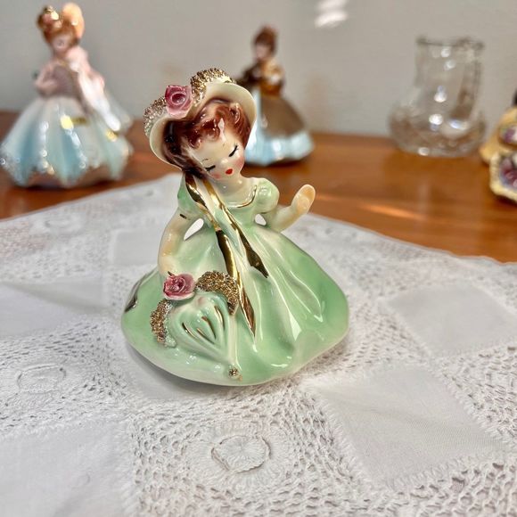 Josef Originals Days of the Week Series THURSDAY Vintage Figurine